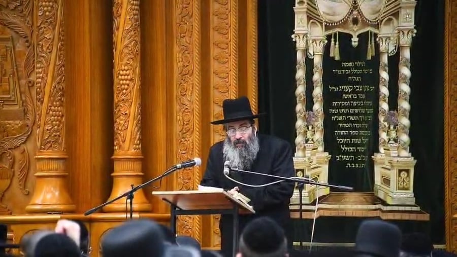 הגה"צ רבי צבי מאיר זילברברג בשיחת הכנה לחג השבועות