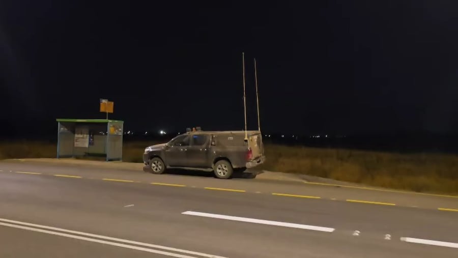 סריקות ברמת הגולן - לאחר שיגור הטילים משטח סוריה