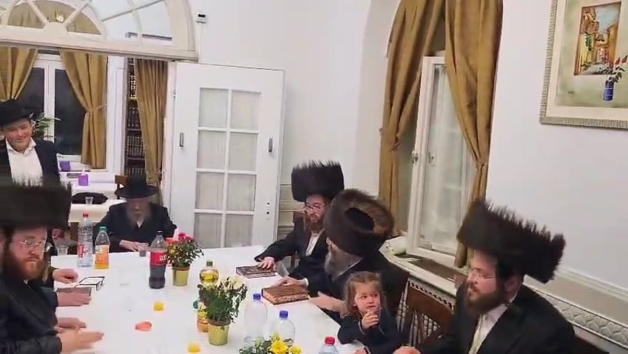 הגאון רבי דן סגל בנעילת החג שבועות בדאבוס