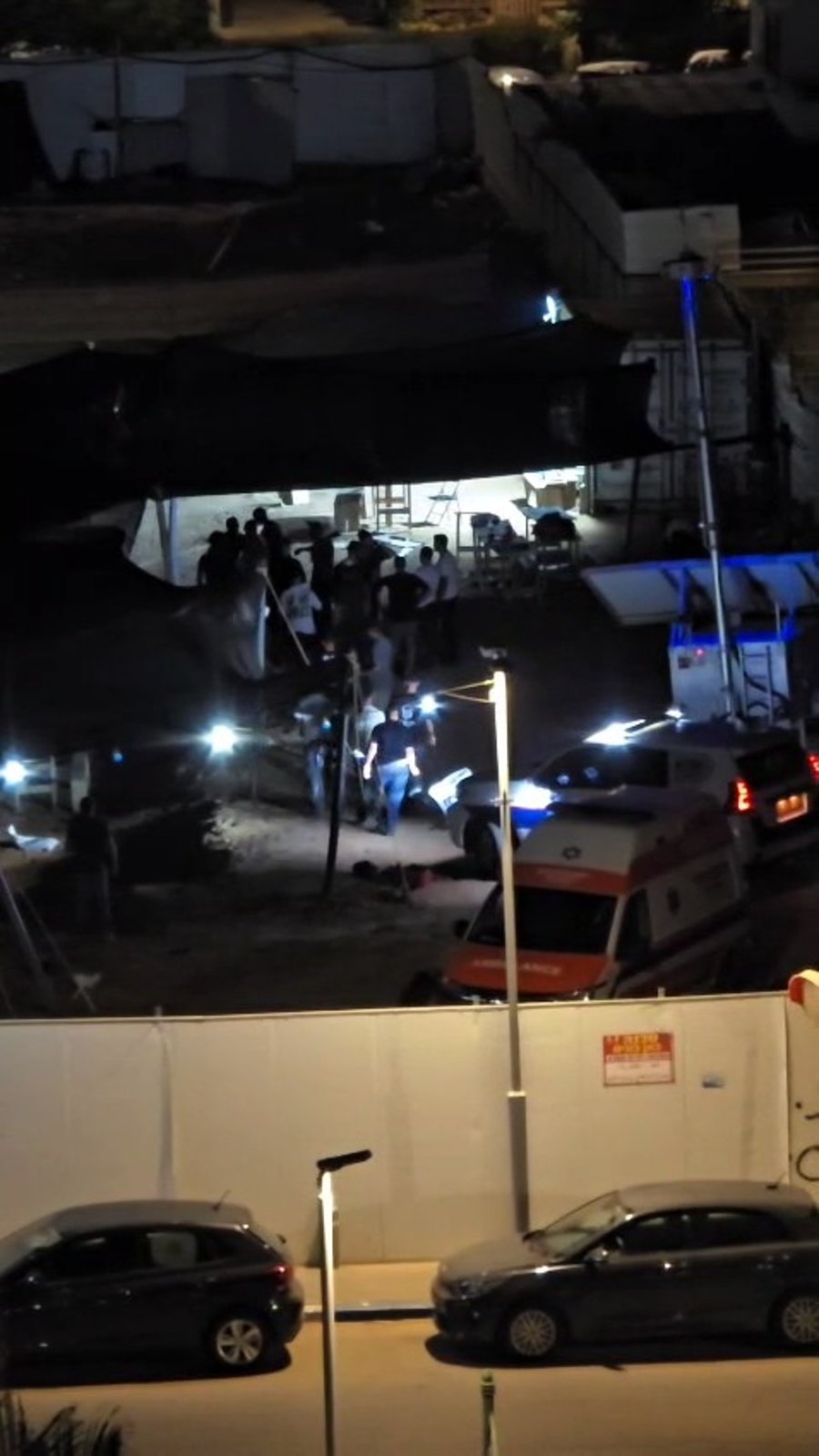 תיעוד מהעבודות באישון ליל ביהוד