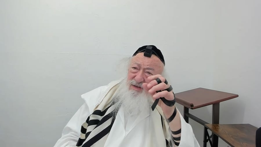 הרב יעקב דוד סטפנסקי בשיעור על מסכת בבא מציעא