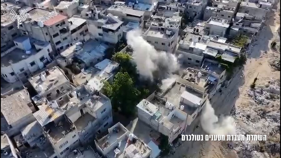 השמדת מעבדת המטענים בטול כרם