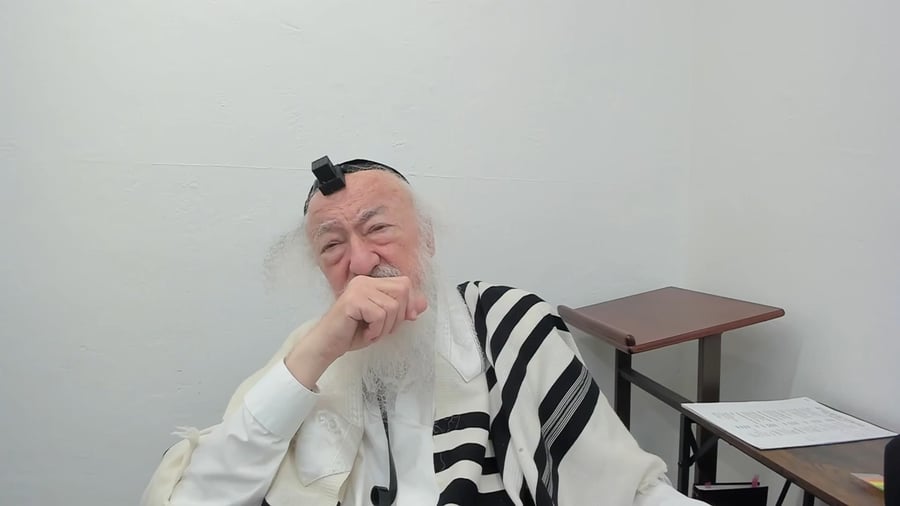 הרב יעקב דוד סטפנסקי בשיעור על מסכת בבא מציעא