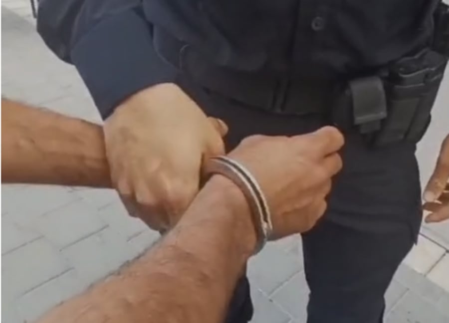 צפו ברגע המעצר
