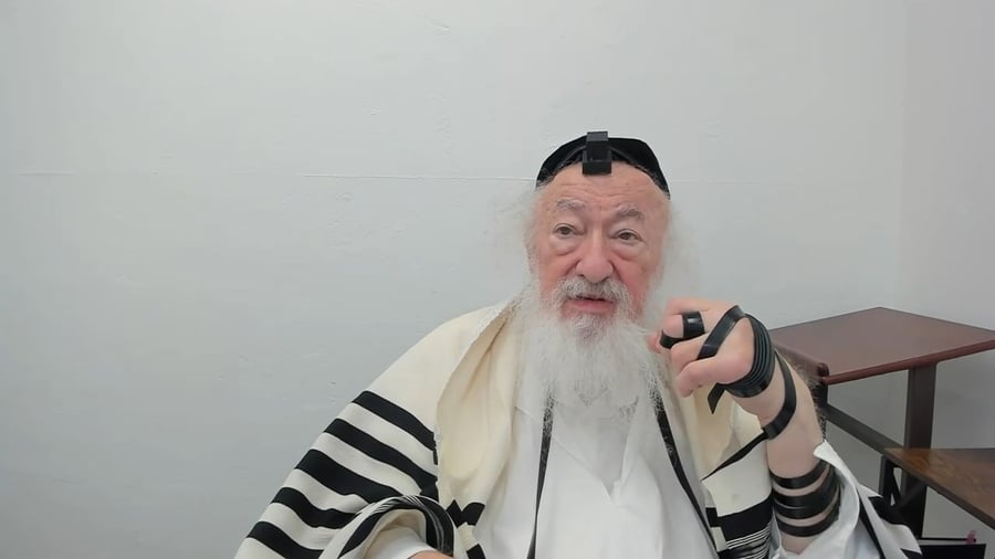 הרב יעקב דוד סטפנסקי בשיעור על מסכת בבא מציעא