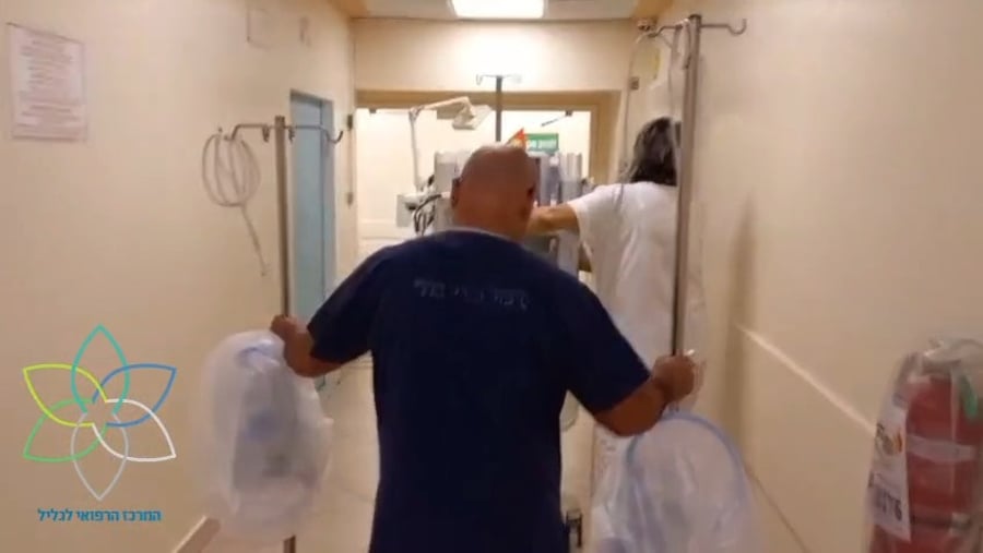 העברת הפגים בבית החולים