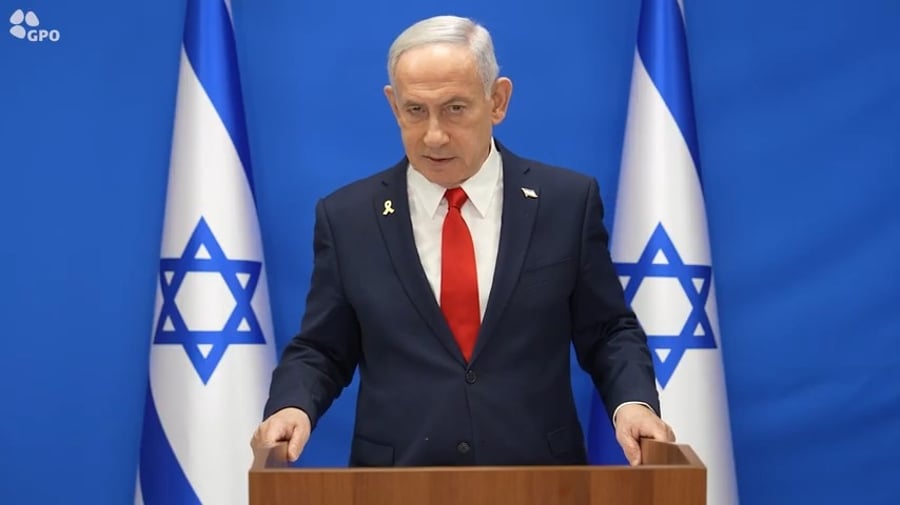 ראש הממשלה בנימין נתניהו