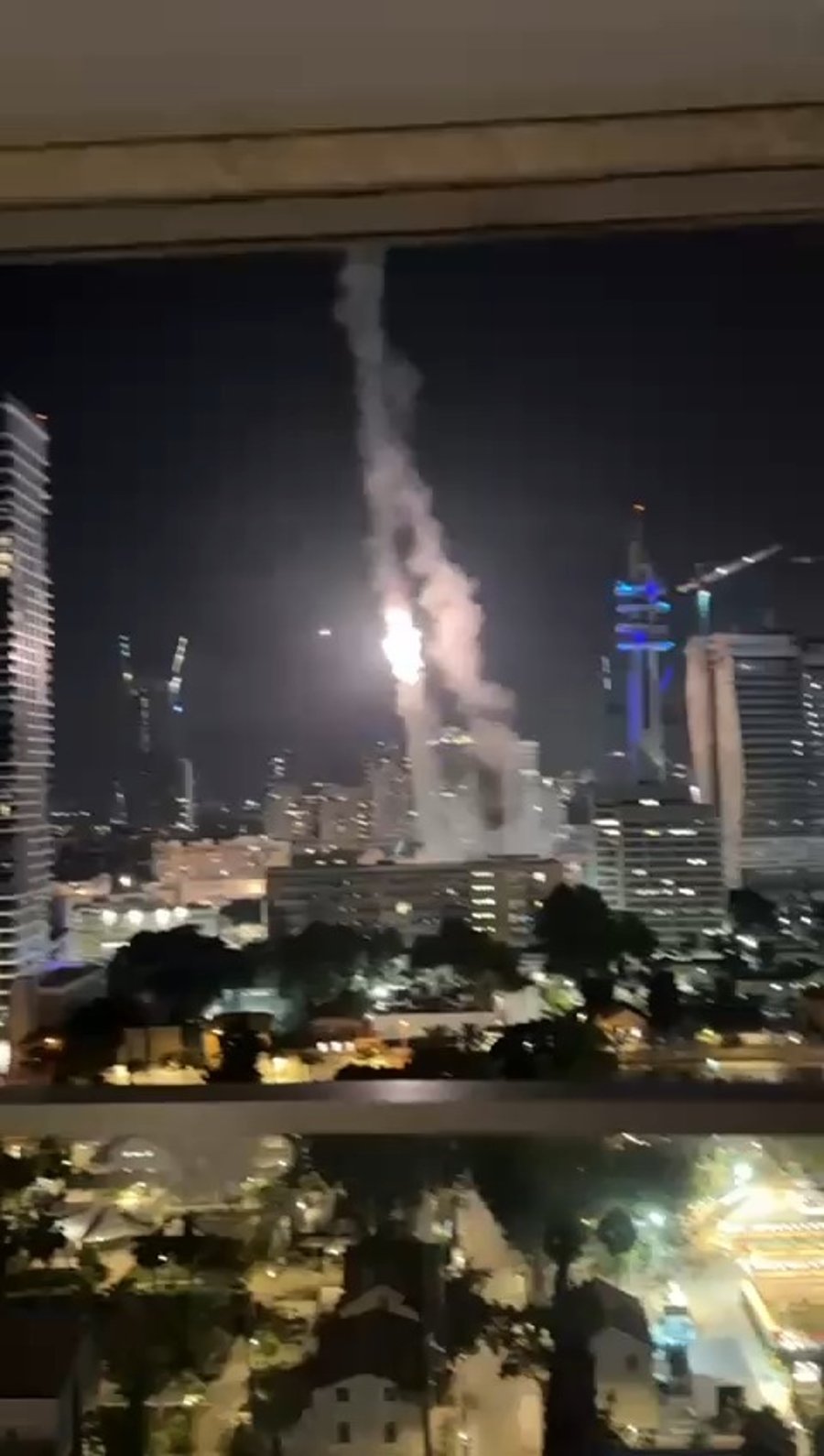 המתקפה מאיראן - תיעוד מהזירה