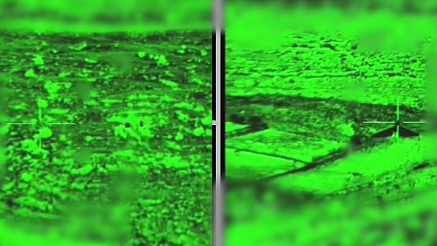 תיעוד מיירוט הכט"במים