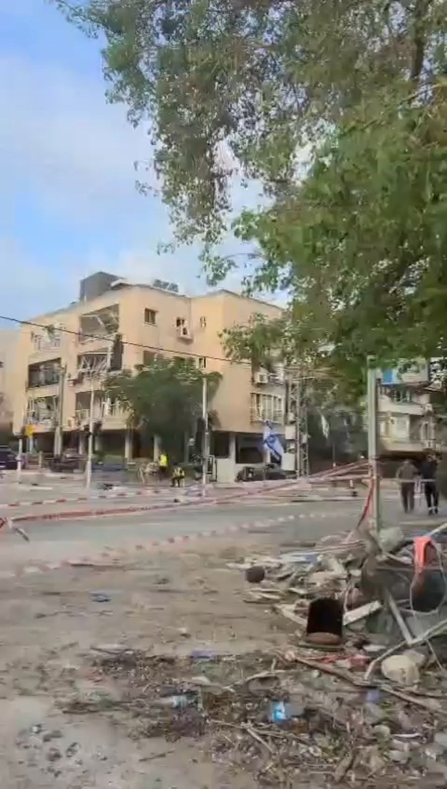 המתקפה מאיראן - תיעוד מהזירה