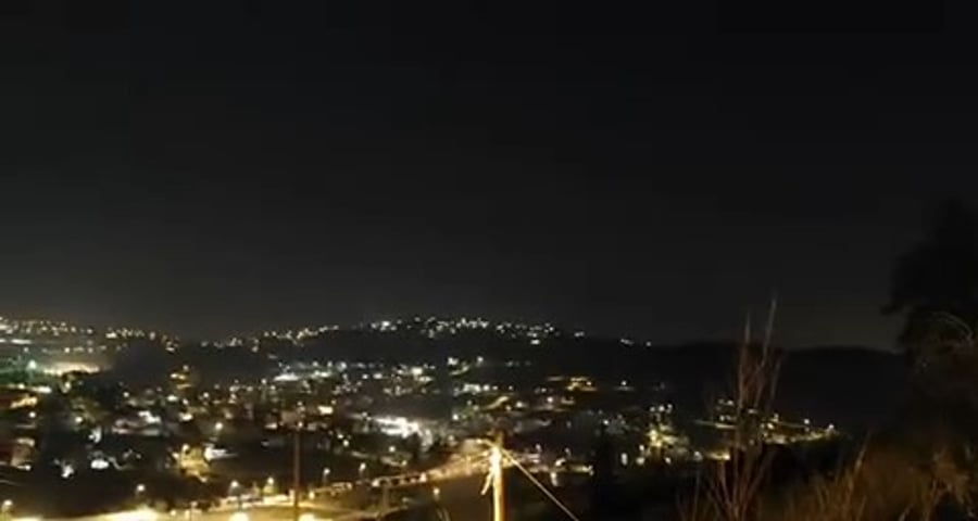 שריקות בשכם בזמן השיגורים