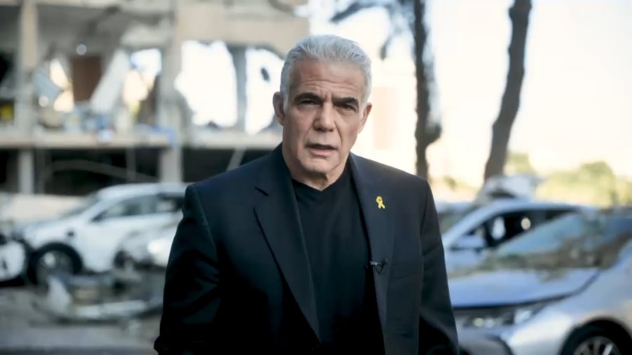 לפיד לפני זמן קצר בזירה בבת ים 