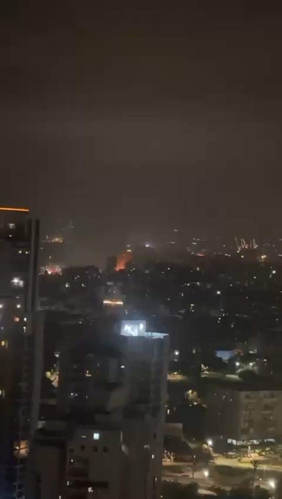 המתקפה מאיראן - תיעוד מהזירה