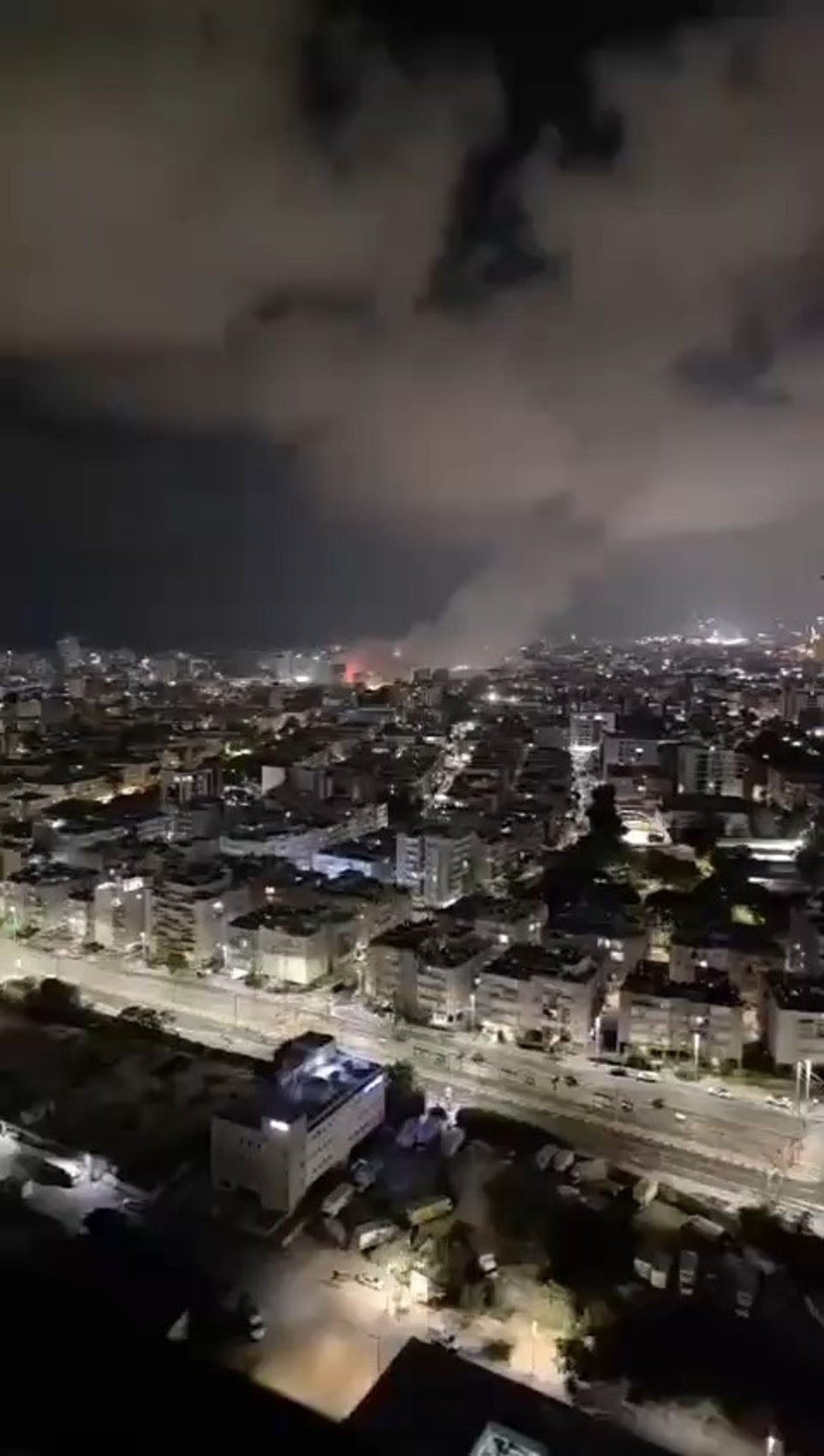 המתקפה מאיראן - תיעוד מהזירה