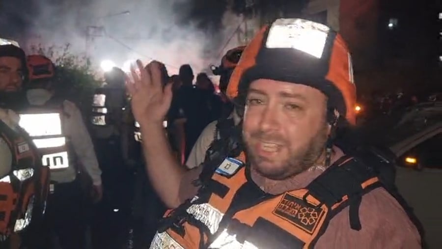 עדכון מזירת הנפילה בחיפה