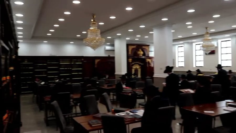 עצרת התעוררות בבית הכנסת 'הליכות משה'