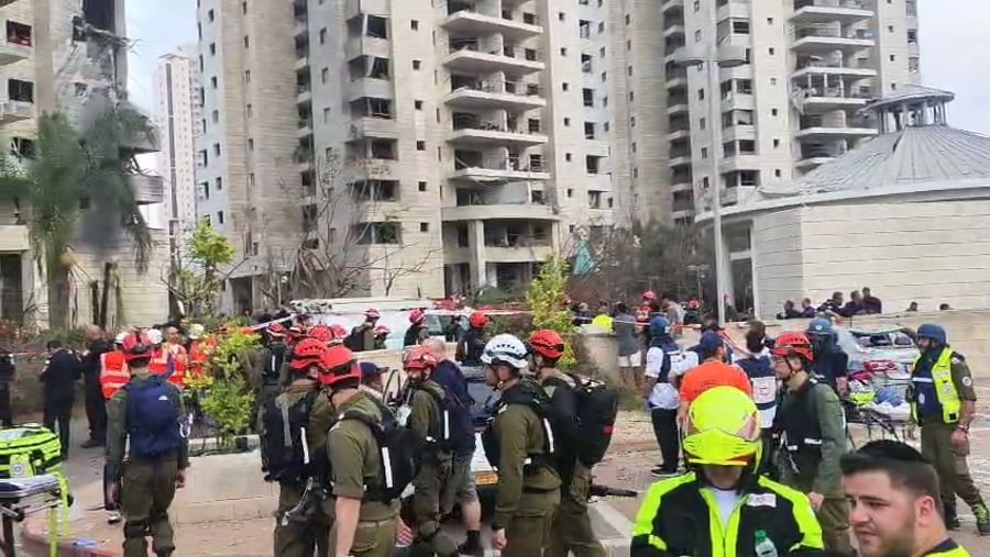 זירת הנפילה במרכז