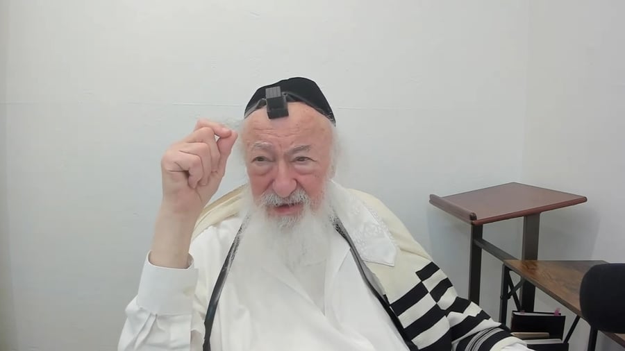 הרב יעקב דוד סטפנסקי בשיעור על מסכת בבא מציעא