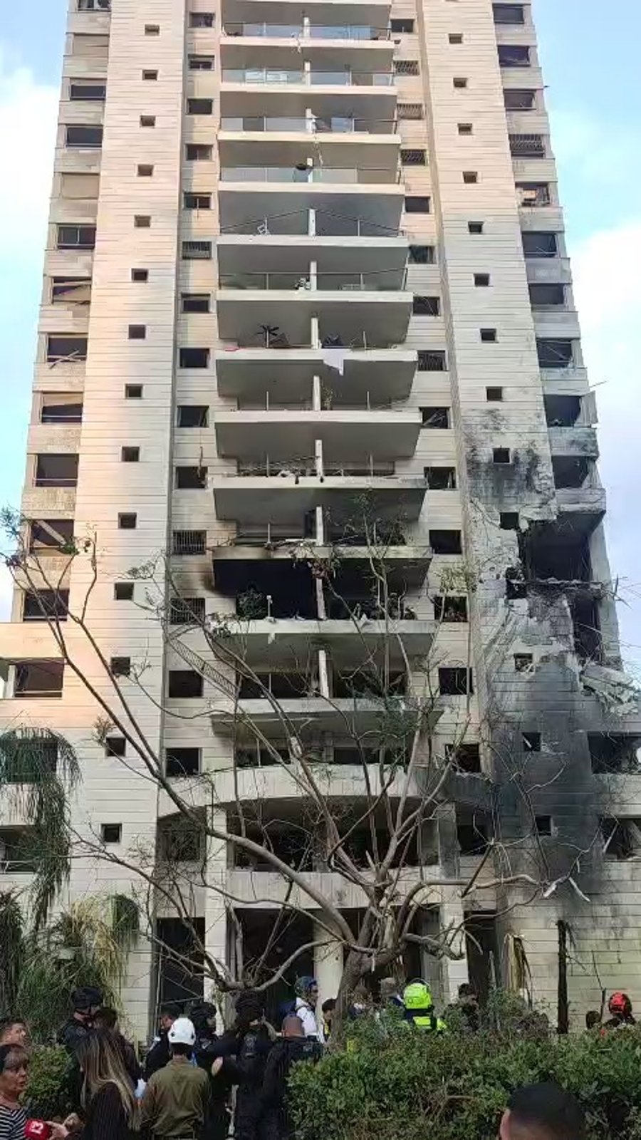 זירת הנפילה במרכז