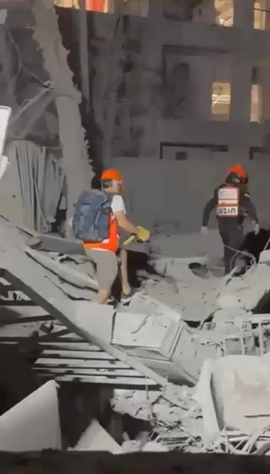 זירת הנפילה במרכז