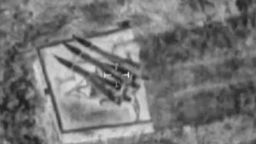 תקיפת משגרי טילי קרקע-קרקע במערב איראן