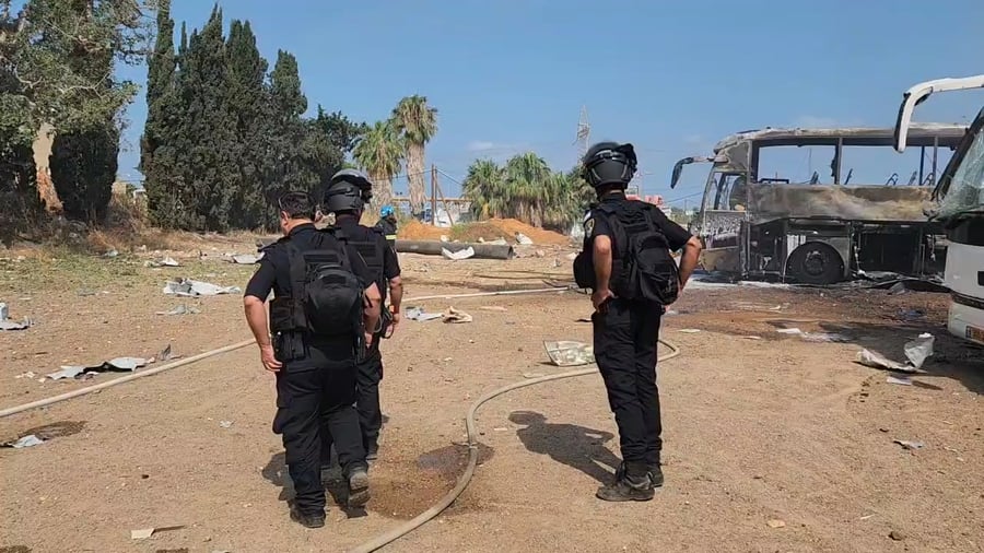 זירת הנפילה בהרצליה