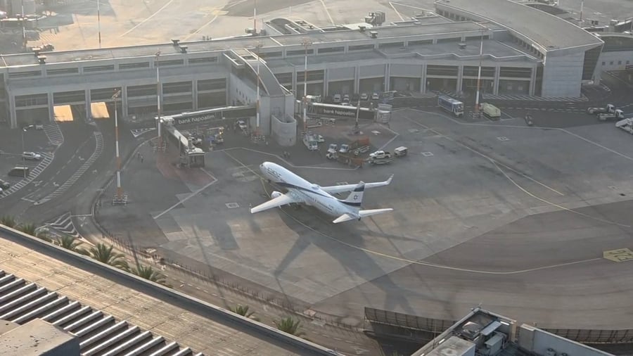 טיסת החילוץ נוחתת בנתב"ג