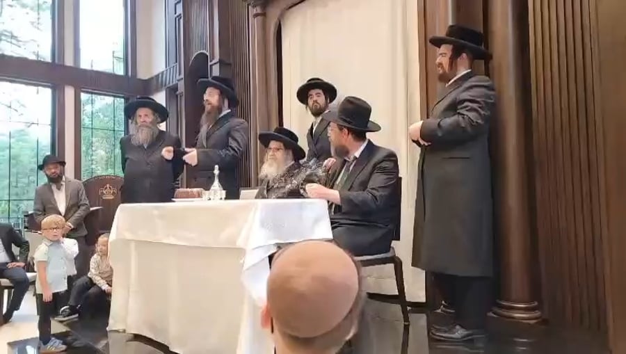 האדמו"ר מסאטמר בביקור בלייקווד