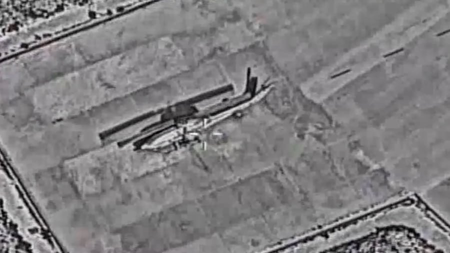 תיעוד מהתקיפות באיראן