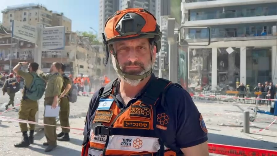 סמנכ"ל איחוד הצלה מהזירה ברמת גן 