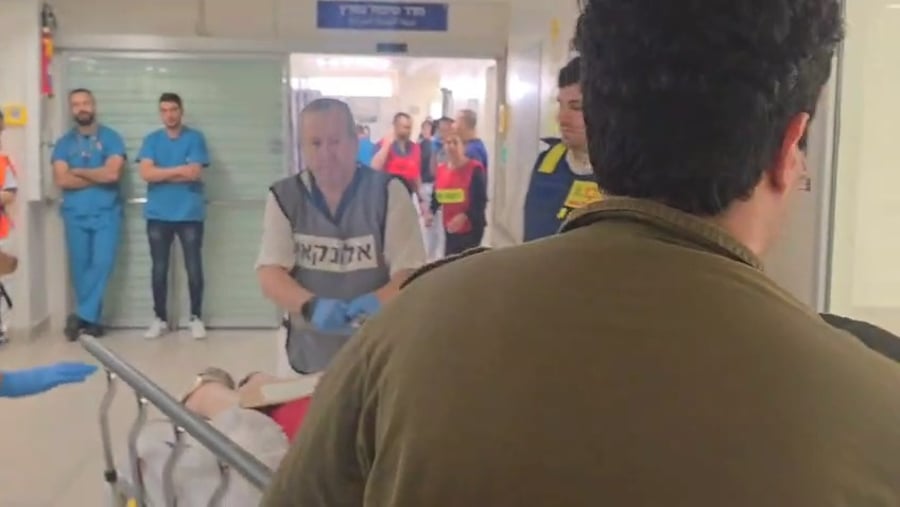 המיון בוולפסון נערך לקבלת הפצועים