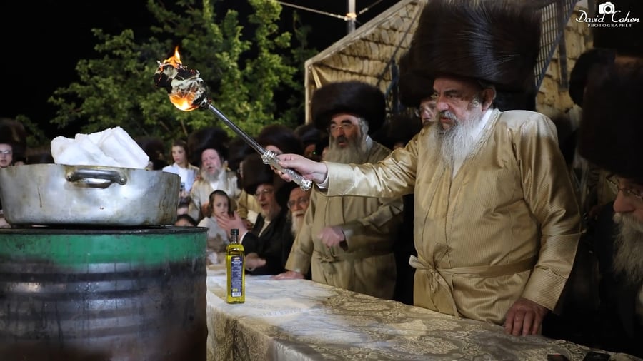 האדמו"ר מלעלוב במירון