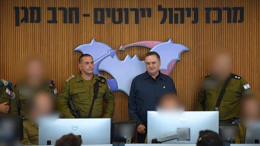 השר כ"ץ עם הרמטכ"ל