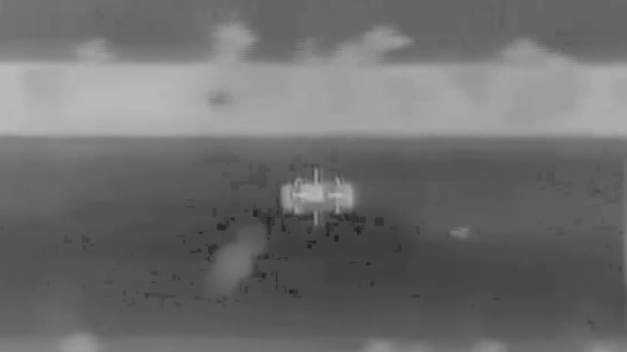  תיעוד מתקיפת מפקד צבאי שפעל לשיגור הטילים