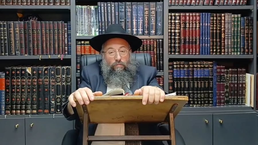 הרב בנימין חותה בשיחת חיזוק מיוחדת