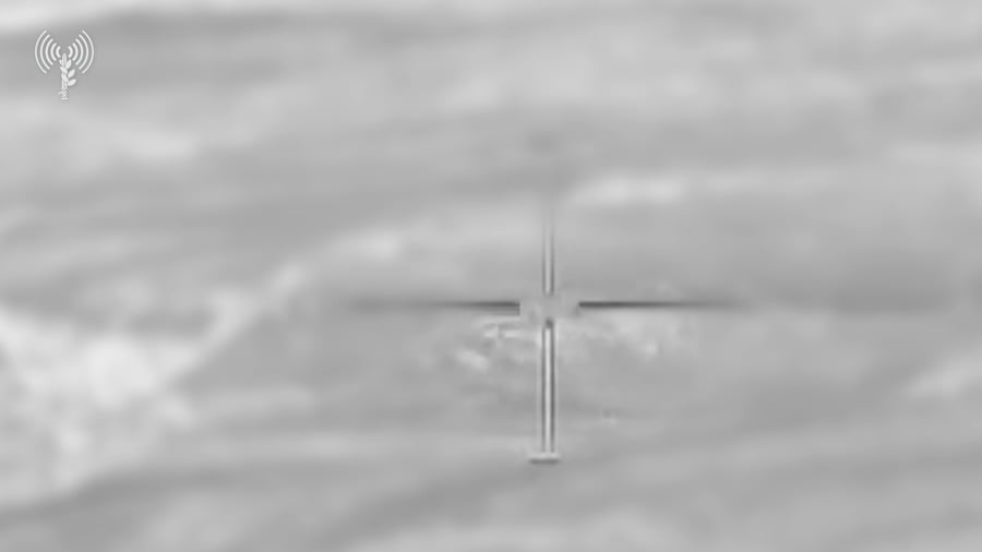 יירוט כלים בלתי מאוישים מאיראן על ידי מטוסי קרב