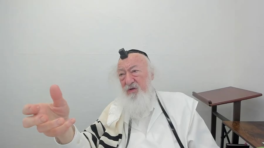 הרב יעקב דוד סטפנסקי בשיעור על מסכת בבא מציעא