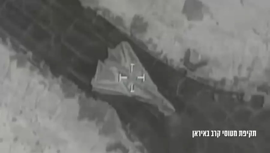 עוד ועוד מטוסי קרב מושמדים באיראן. צפו