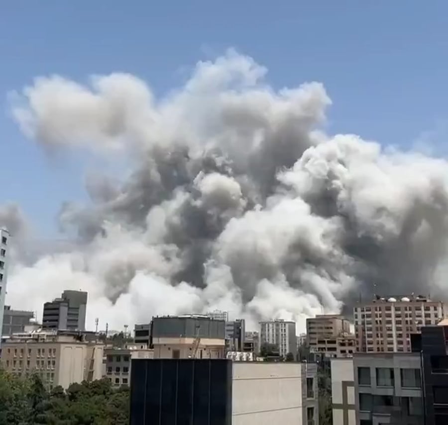 תקיפה ישראלית באיראן הבוקר