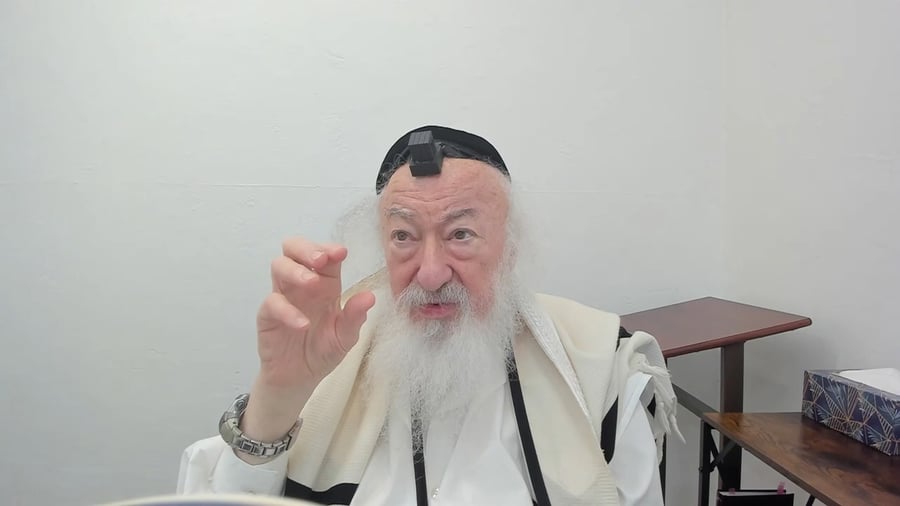 הרב יעקב דוד סטפנסקי בשיעור על מסכת בבא בתרא