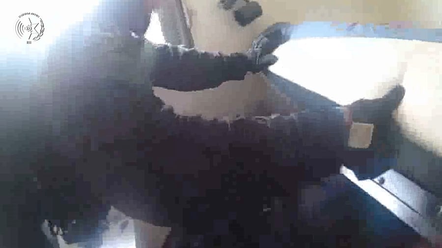 תיעוד ממצלמות הגוף של השוטרים