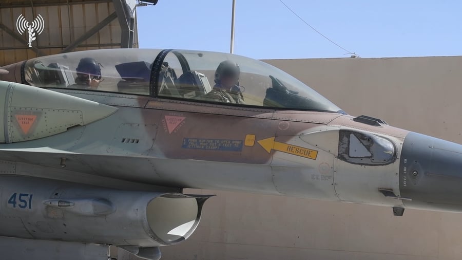 פעילות חיל האוויר במהלך מבצע 'עם כלביא'