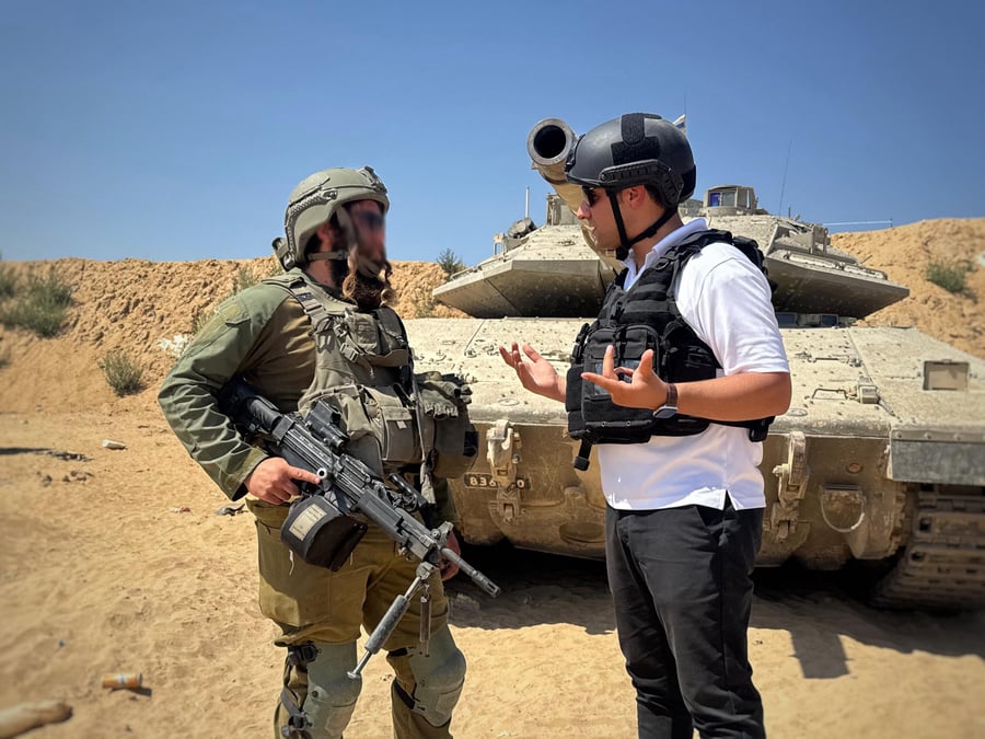 ריאיון עם לוחם חרדי בעזה