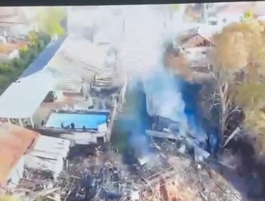 צילום רחפן מהזירה