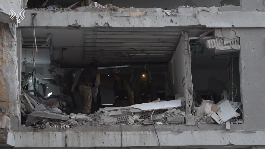 לקט תיעודים מפעילות פיקוד העורף במהלך מבצע 'עם כלביא'