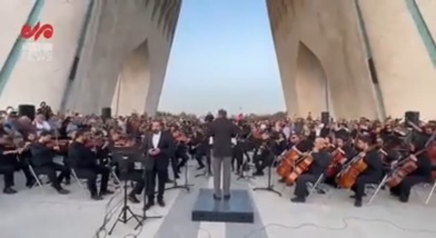 הקונצרט האיראני בשער הניצחון