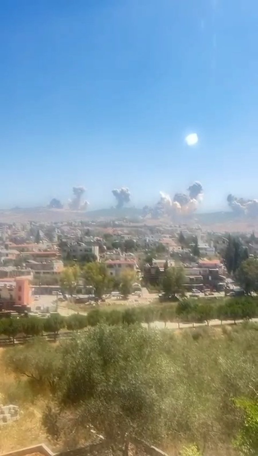 חגורת האש בדרום לבנון