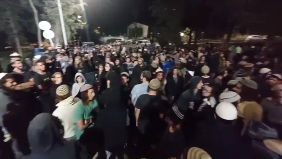 ההפגנה הערב