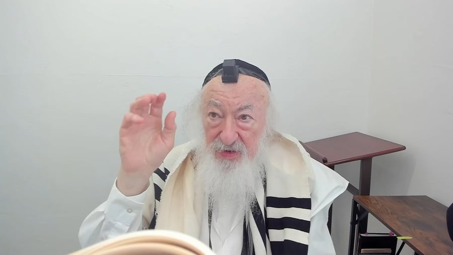 הרב יעקב דוד סטפנסקי בשיעור על מסכת בבא בתרא