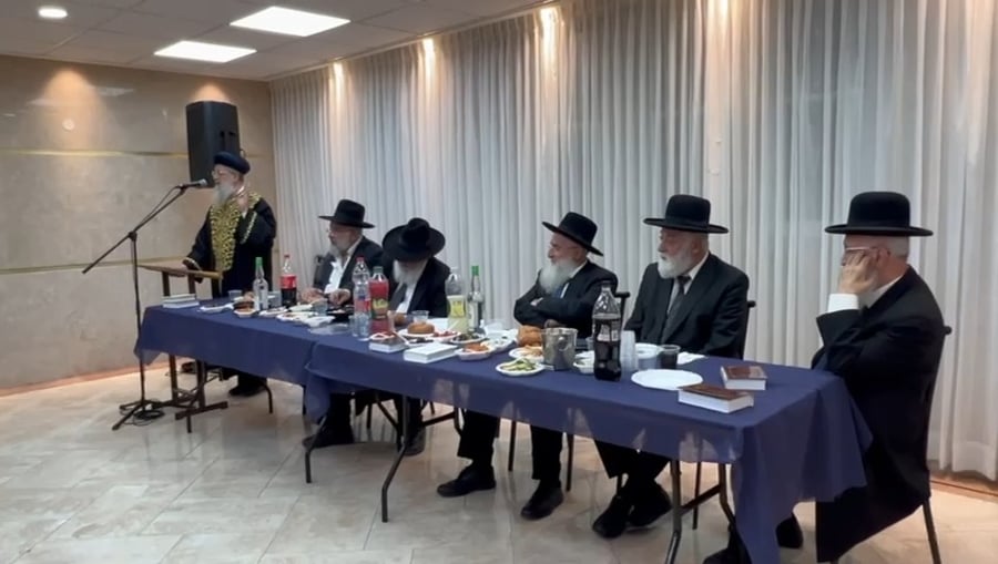 עצרת במלאת ימי השבעה על האה"ח מרת מסעודה לוי ע"ה